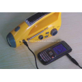 Outdoor Multi-Function Solar LED Emergency Flashlight Radio